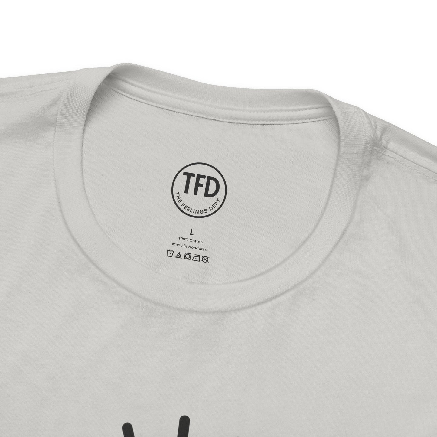 Sunflower Eye Tee – Visual-Only Emotional Symbol Shirt | The Feelings Dept™ Printify