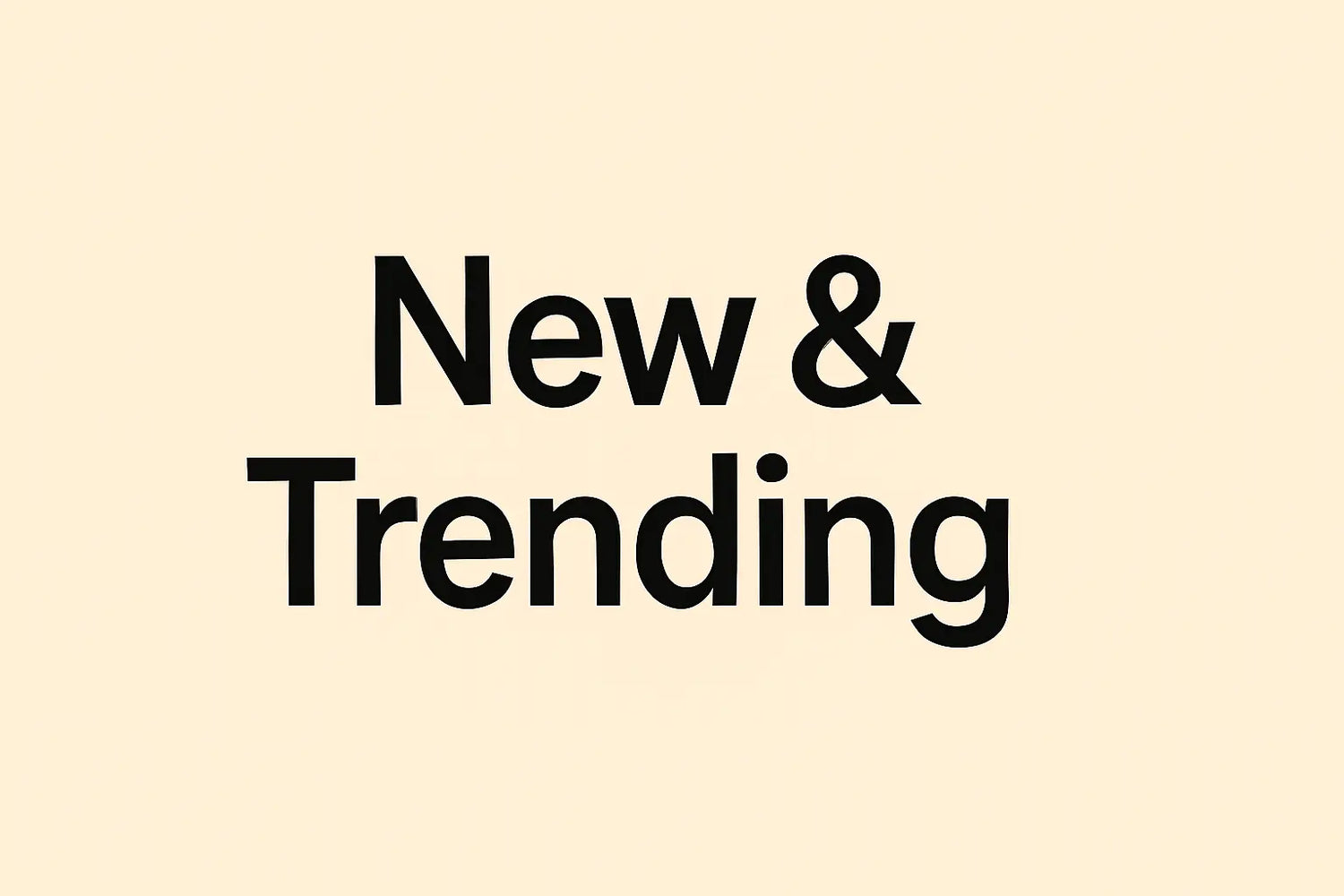 New-Trending The Feelings Dept™️