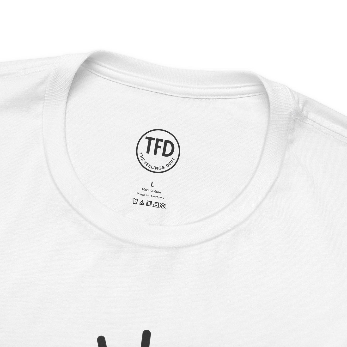 Sunflower Eye Tee – Visual-Only Emotional Symbol Shirt | The Feelings Dept™ Printify