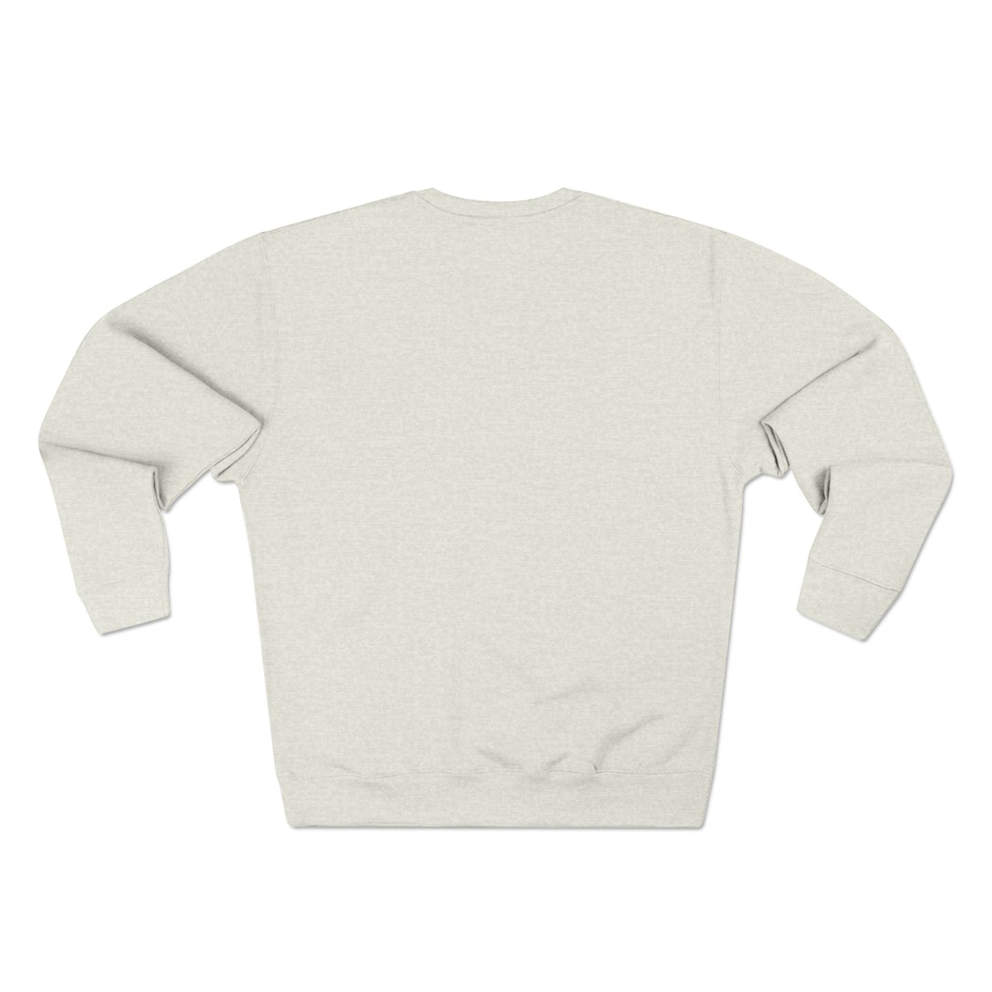 Quiet Faces Crewneck | Emotional Line Art Sweatshirt Printify