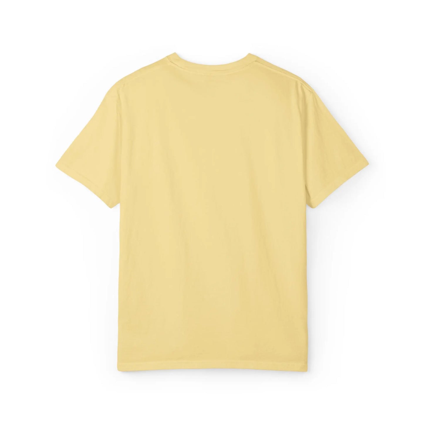 "enough" Embroidered T-Shirt – Minimalist Comfort Colors Tee in Pastels | The Feelings Dept. Printify