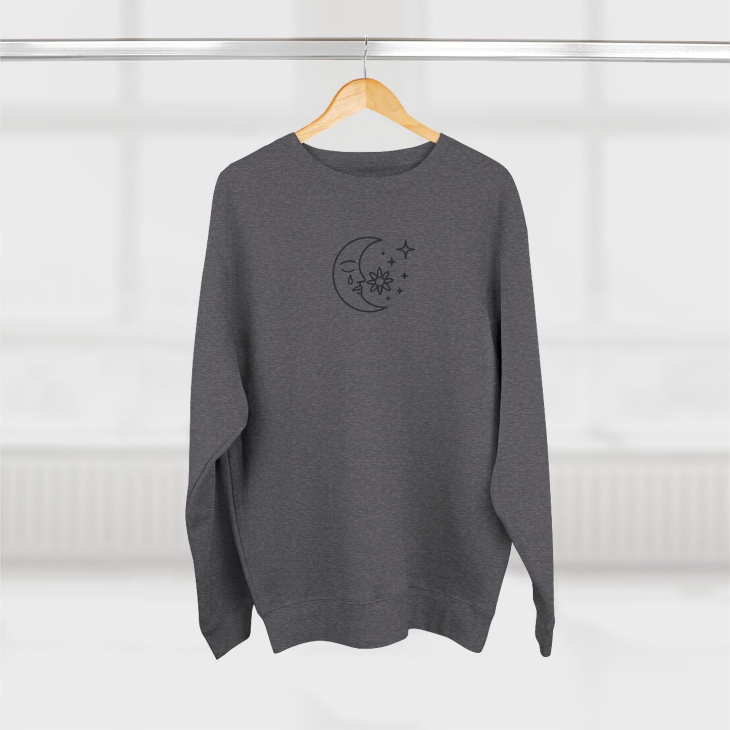 Quiet Moon Crewneck Printify