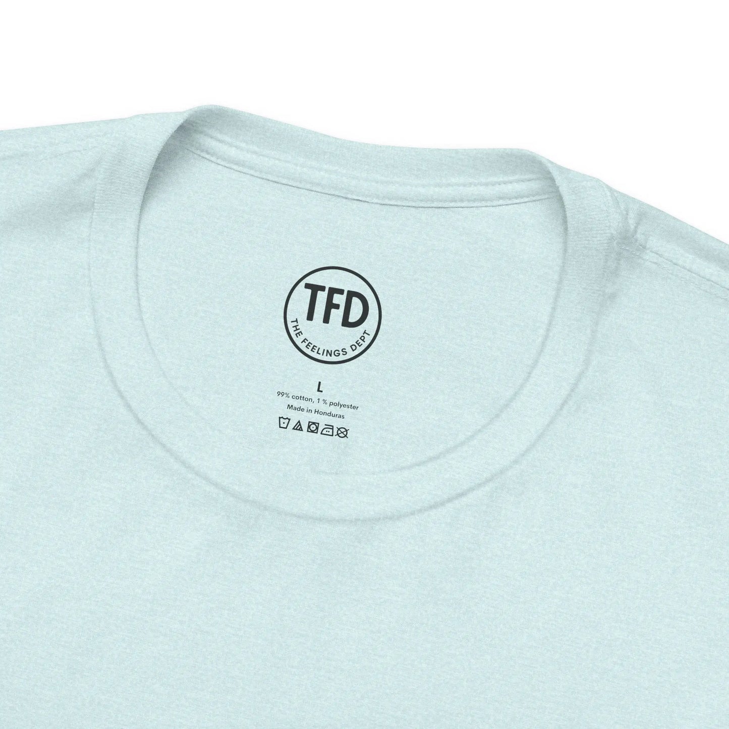 Fragile Content T-Shirt | Minimalist Printed Tee for Sensitive Souls Printify