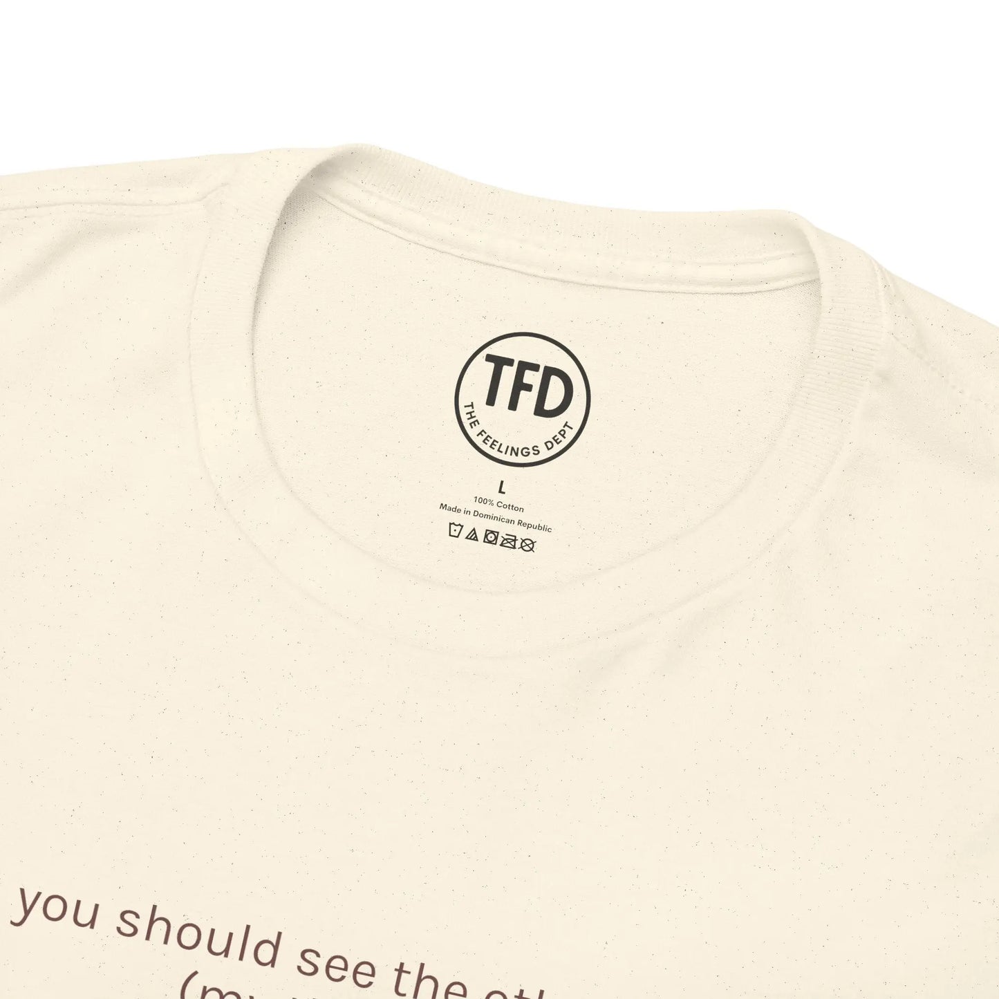 you should see the other guy. (my therapist) | Funny Mental Health Tee Printify