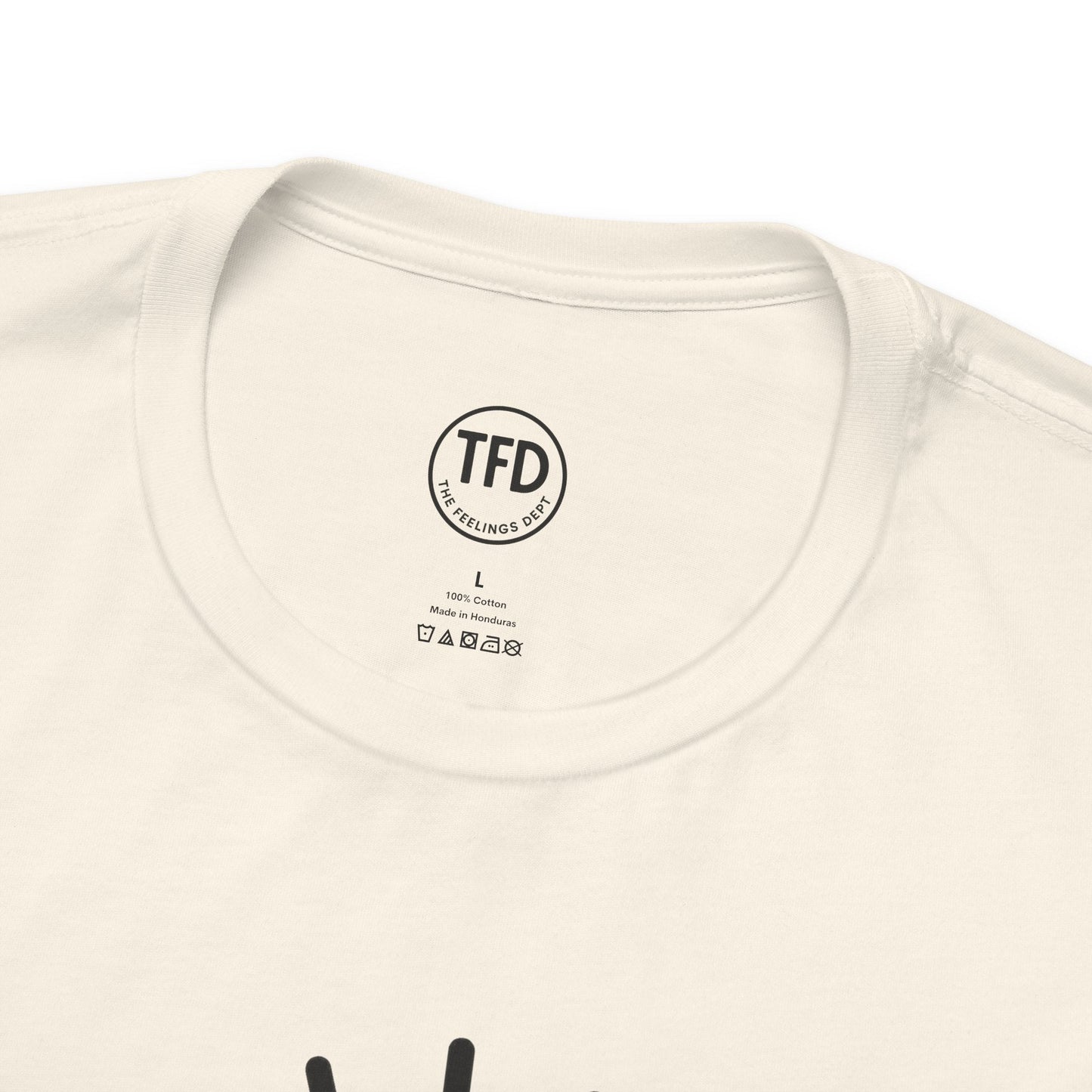 Sunflower Eye Tee – Visual-Only Emotional Symbol Shirt | The Feelings Dept™ Printify