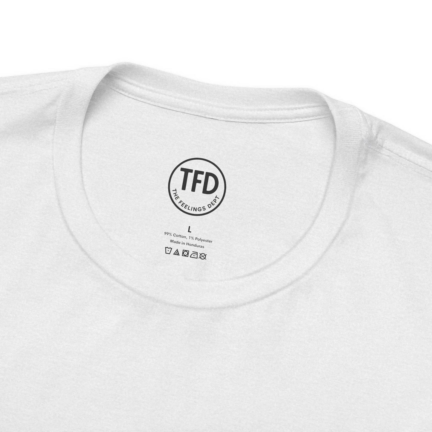 Fragile Content T-Shirt | Minimalist Printed Tee for Sensitive Souls Printify