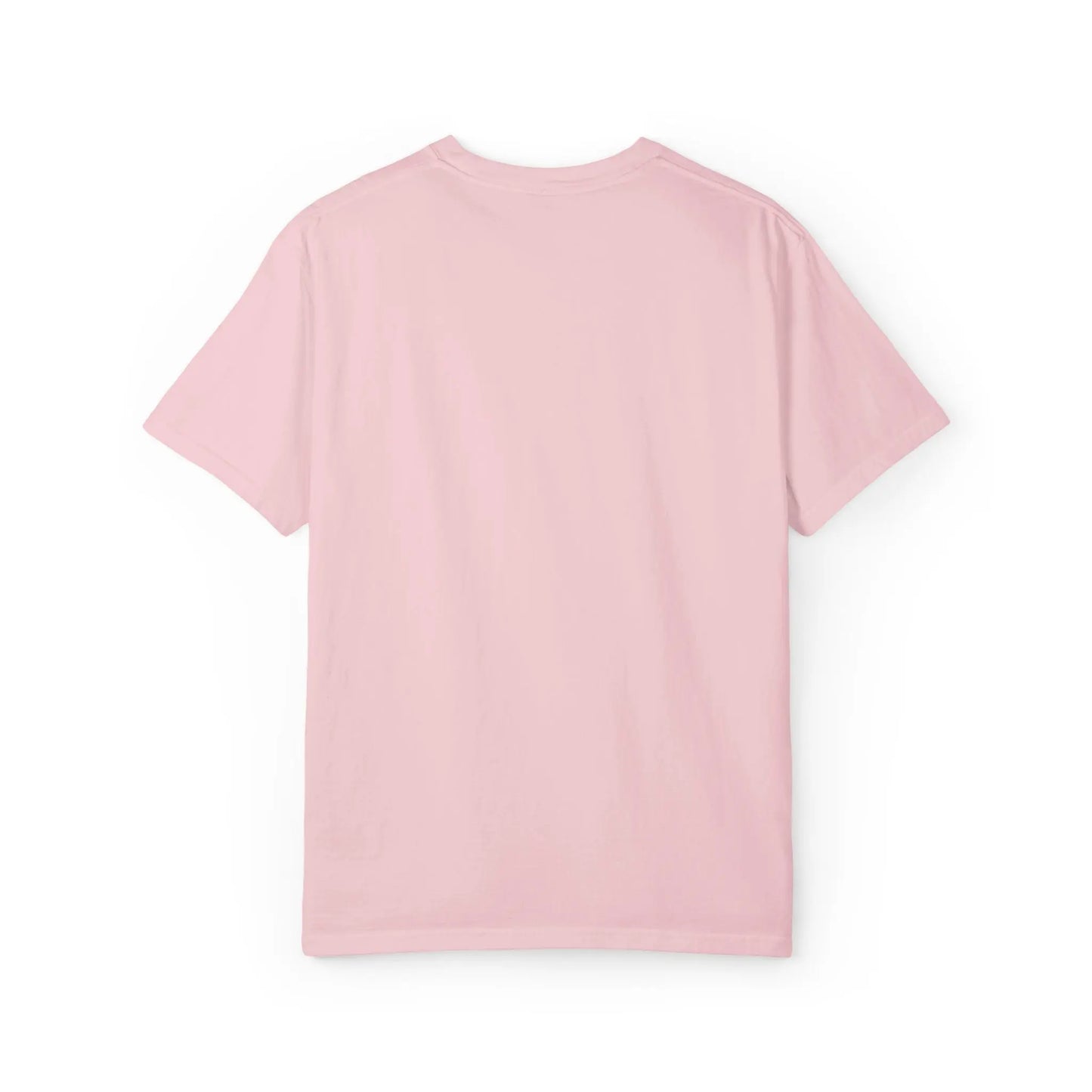 "enough" Embroidered T-Shirt – Minimalist Comfort Colors Tee in Pastels | The Feelings Dept. Printify