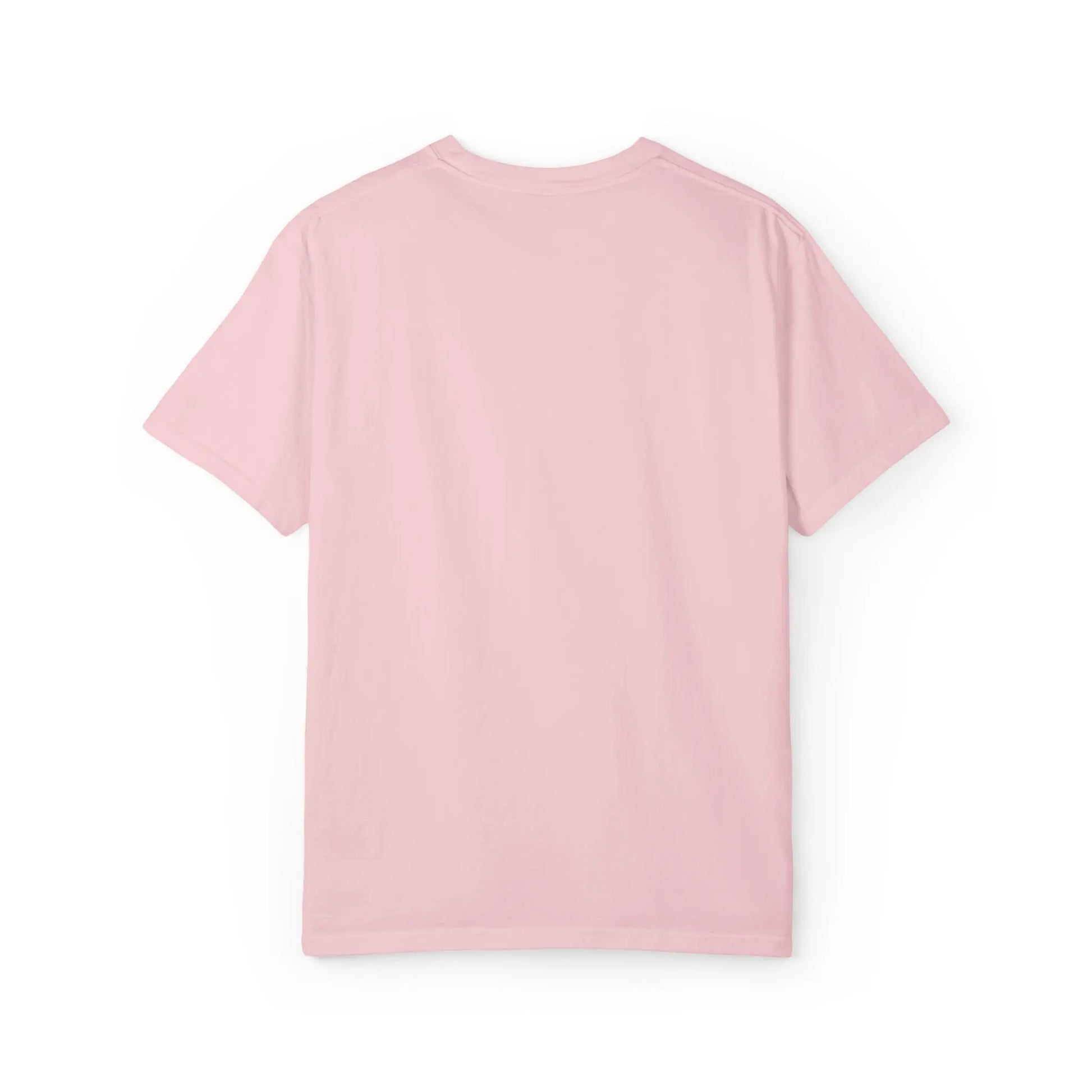 "enough" Embroidered T-Shirt – Minimalist Comfort Colors Tee in Pastels | The Feelings Dept. Printify
