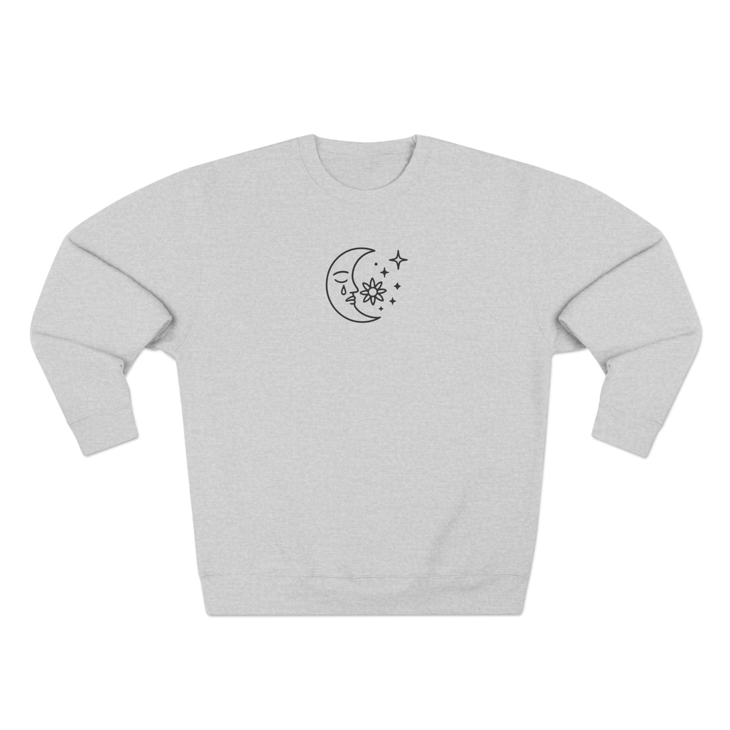 Quiet Moon Crewneck Printify
