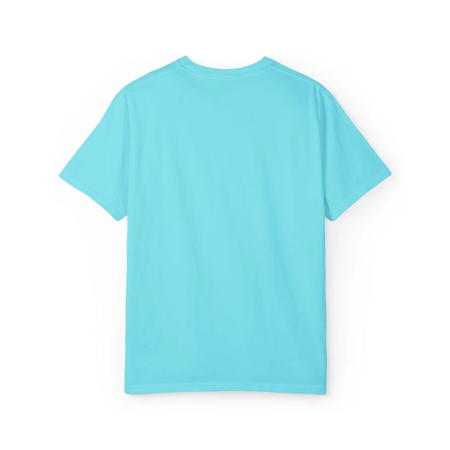 "enough" Embroidered T-Shirt – Minimalist Comfort Colors Tee in Pastels | The Feelings Dept. Printify