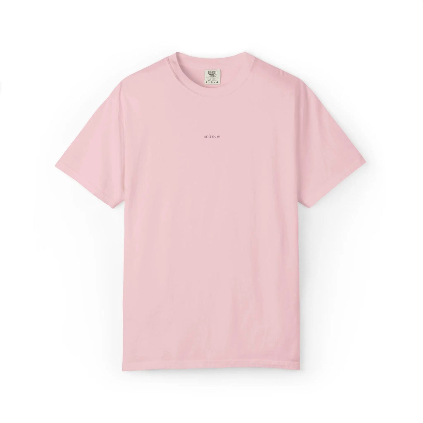Softness Embroidered Tee – Comfort Colors Unisex Shirt Printify