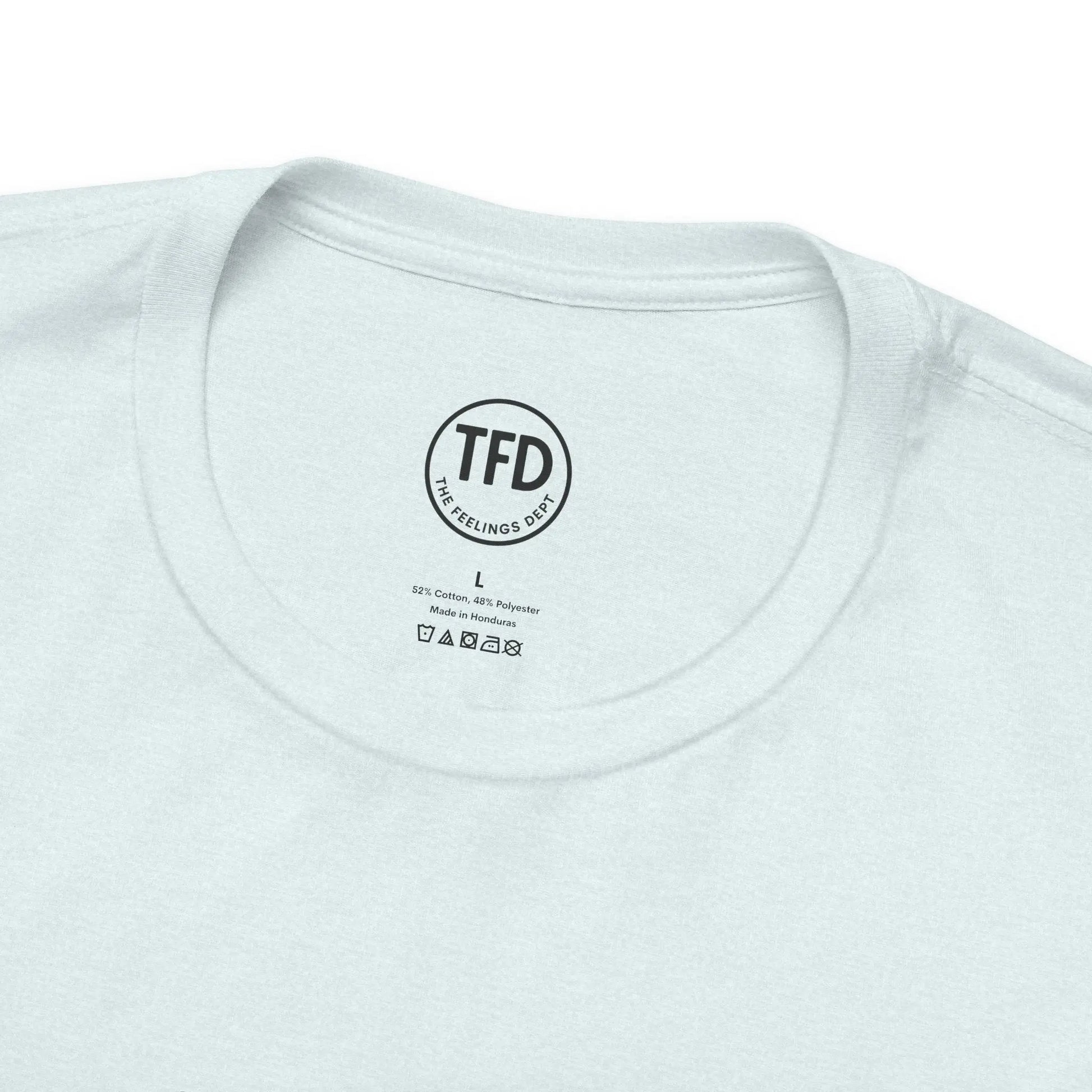 Fragile Content T-Shirt | Minimalist Printed Tee for Sensitive Souls Printify