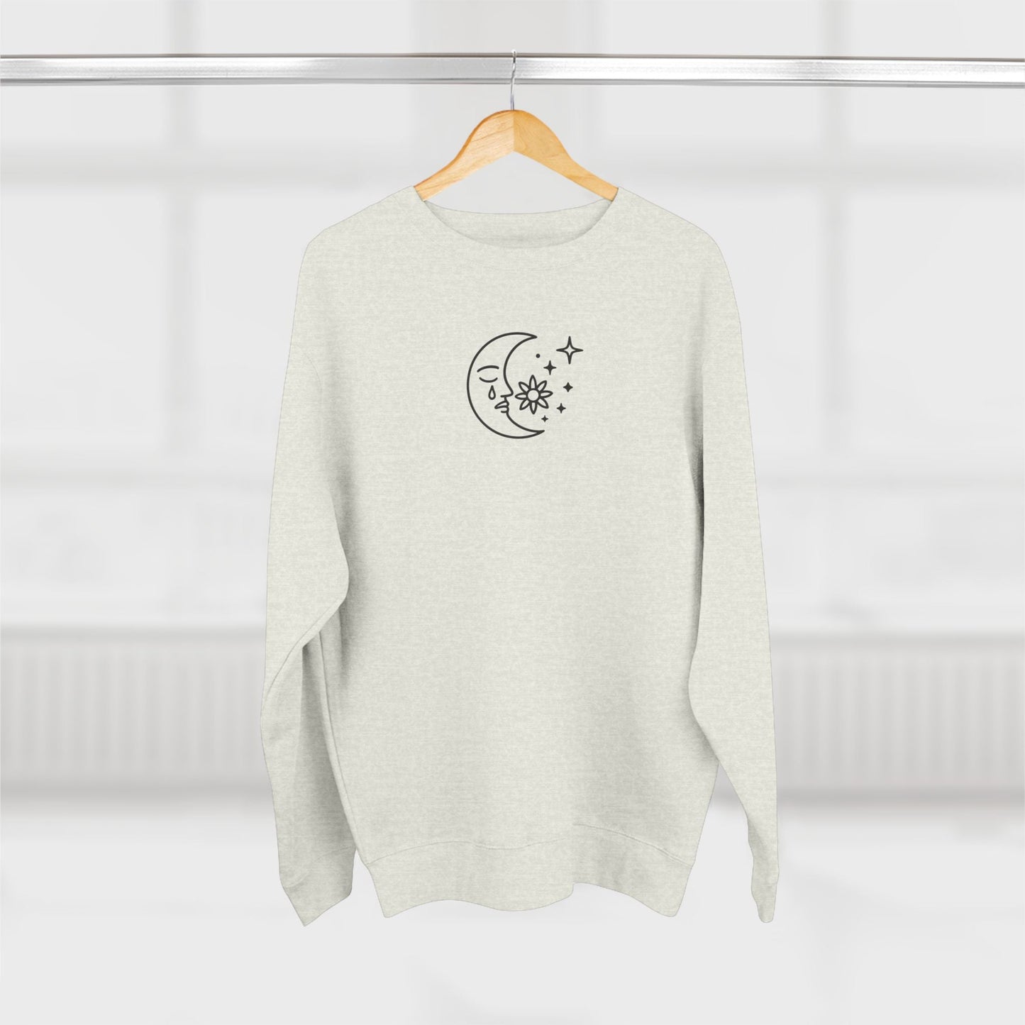 Quiet Moon Crewneck Printify